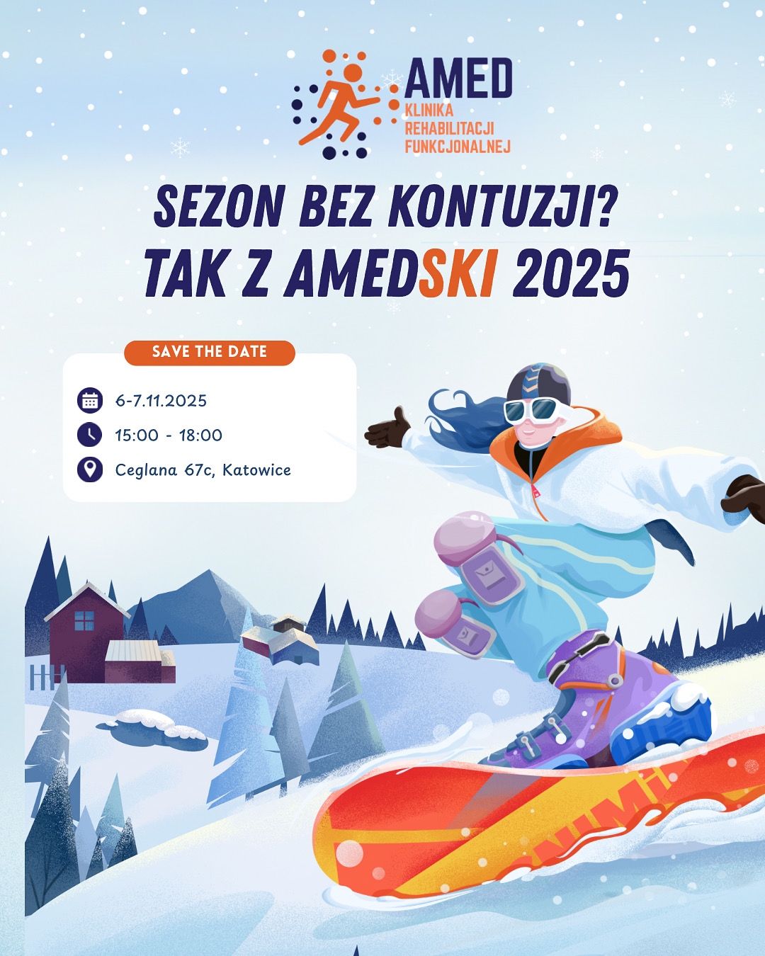 Amed Ski Days plakat wydarzenia